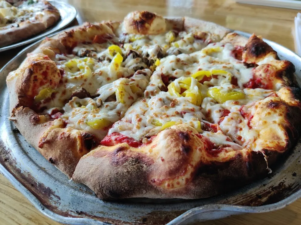Pepperoni Italian Sausage and Banana Peppers
